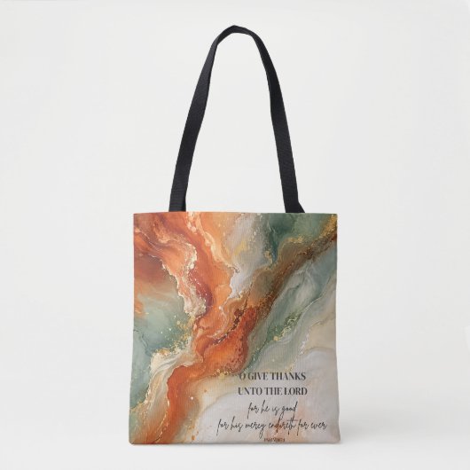 DANK DE HERE |Kerstgeschenk van dankbaarheid Tote Bag (Voorkant)