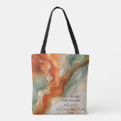 DANK DE HERE |Kerstgeschenk van dankbaarheid Tote Bag (Achterkant)