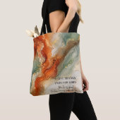 DANK DE HERE |Kerstgeschenk van dankbaarheid Tote Bag (Dichtbij)
