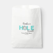 Dank een Hole bos | Donut Party Favor Tassen Bedankzakje (Voorkant)