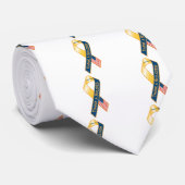 Dank een soldaat stropdas (Opgerold)