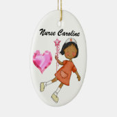 Dank een verpleegster - SRF Keramisch Ornament (Rechts)