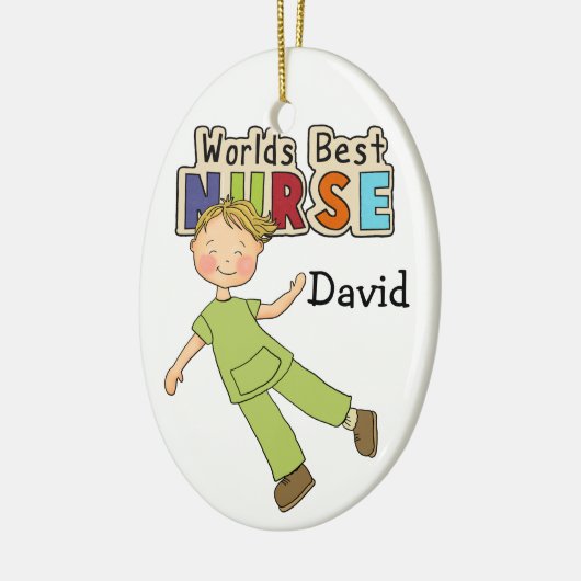 Dank een verpleegster - SRF Keramisch Ornament (Links)