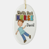 Dank een verpleegster - SRF Keramisch Ornament (Rechts)