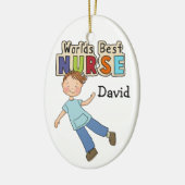 Dank een verpleegster - SRF Keramisch Ornament (Links)