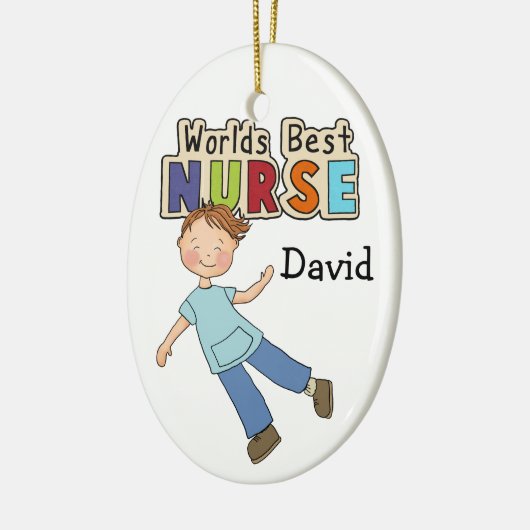 Dank een verpleegster - SRF Keramisch Ornament (Links)