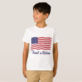Dank een Veteran T-shirt (Voorkant volledig)