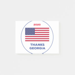 Dank Georgia 2020 Verkiezing Post-it® Notes