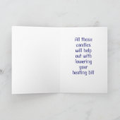 DANK GOODNESS U V 50 DIT JAAR BEDANKKAART (Binnen)