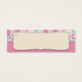 Dank Hemel Meisjes TY Skinny Gift Label Mini Visitekaartjes (Achterkant)