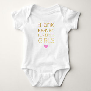 Dank hemel voor Little Girls 01 Romper
