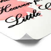 Dank hemel voor Little GIrls Poster (Hoek)