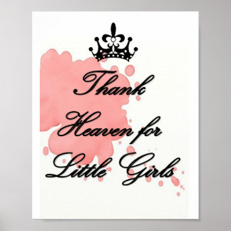 Dank hemel voor Little GIrls Poster