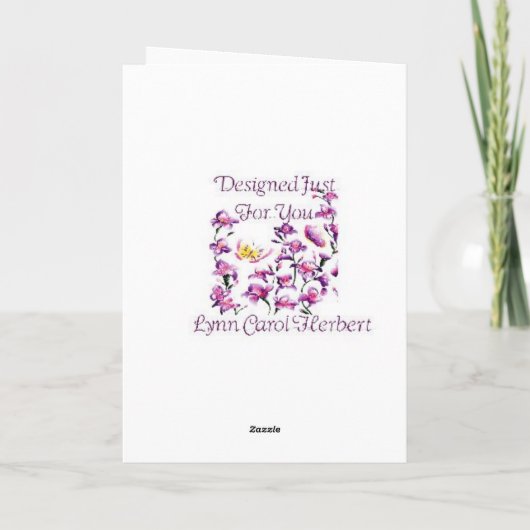 Dank het u-Voedsel was Groot, het Goddelijke Bedankkaart (Achterkant)