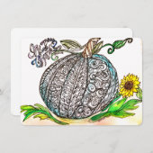 Dank in Alles Feestdagenkaart (Voorkant / Achterkant)