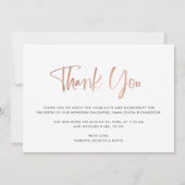 Dank je | Aankondiging van de geboorte van de foto (Achterkant)