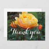 Dank je About Face Rose #2 briefkaart (Voorkant / Achterkant)