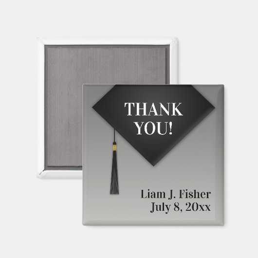 Dank je Afstudeerlintmagneet Magneet (Voorkant / Achterkant)