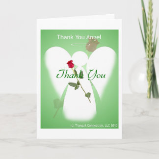 Dank je Angel Bedankkaart