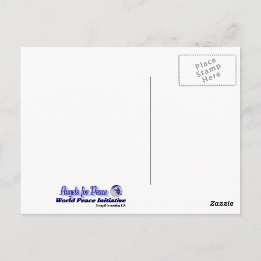 Dank je Angel Briefkaart (Achterkant)