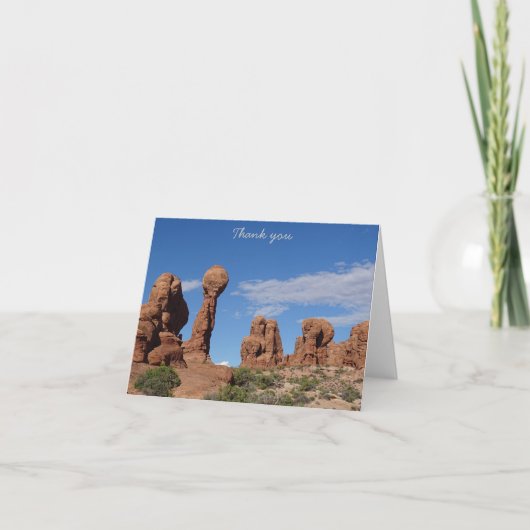 Dank je - Arches Bedankkaart (Voorkant)