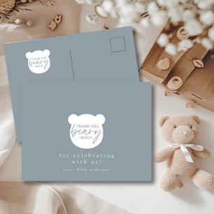 Dank Je Beary Veel Briefkaart