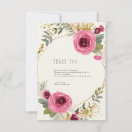 Dank je  bedankkaart