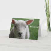 Dank je! bedankkaart (Voorkant)