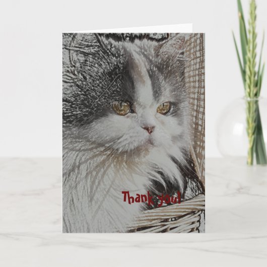 Dank je! bedankkaart (Voorkant)