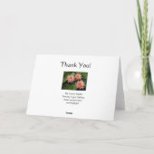 Dank je! bedankkaart (Achterkant)