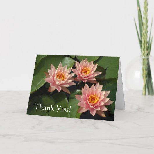 Dank je! bedankkaart (Voorkant)