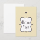 Dank je bedankkaart (Voorkant / Achterkant)