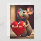 Dank je! bedankkaart (Voorkant)