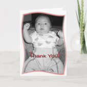 Dank je!  bedankkaart (Voorkant)