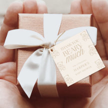 Dank Je Beerlijk Veel Teddybeer Baby Shower