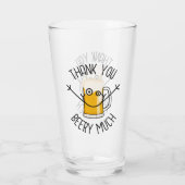 Dank Je Beery Veel - Domme Gezicht Glas (Achterkant)