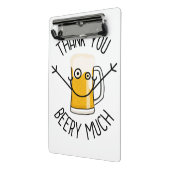 Dank Je Beery Veel - Domme Gezicht Mini Klembord (Angled2)