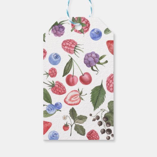 Dank je Berry Veel Douche Cadeaulabel (Achterkant)