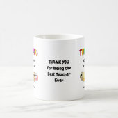 DANK JE Beste Leraar Ooit Koffiemok (Center)