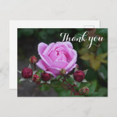 Dank je Bishop's Castle Rose #1 Ansichtkaart Briefkaart (Voorkant / Achterkant)