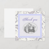 Dank je  blauwe grijze meid (Voorkant / Achterkant)