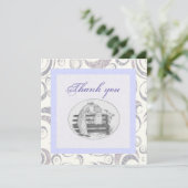 Dank je  blauwe grijze meid (Staand voorkant)