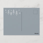 Dank je, blij kampeerdier briefkaart (Achterkant)