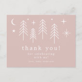 Dank je, blije kampeerder briefkaart (Voorkant)