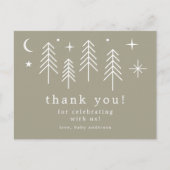 Dank je, blijer kampeerder briefkaart (Voorkant)