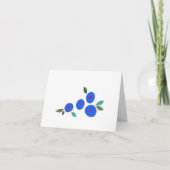 Dank je bloemen bedankkaart (Voorkant)