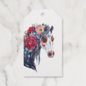 Dank je Boho paard Cadeaulabels (Achterkant)