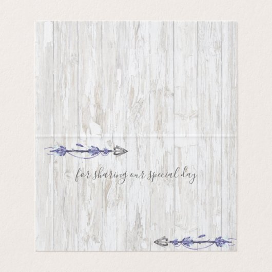 Dank je | Boy Baby Blue Shower Boho Chic Teepee Visitekaartje (Binnenkant ongevouwen)