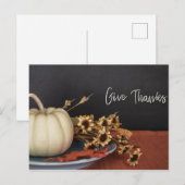 Dank Je Briefkaart (Voorkant / Achterkant)