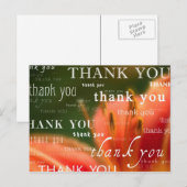 Dank je: briefkaart (Voorkant / Achterkant)